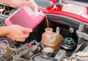 exemple de liquide de refroidissement voiture