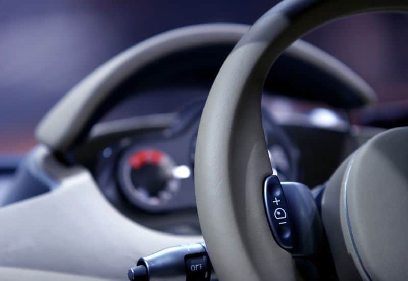 exemple de tableau de bord de voiture