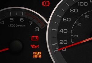 exemple de voyant orange sur une fiat 500