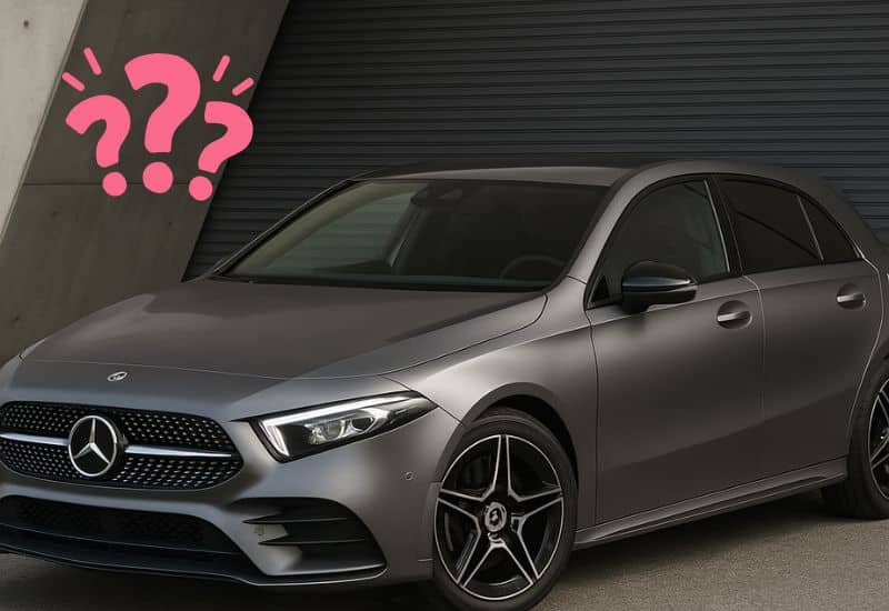 exemple d'une Mercedes classe a