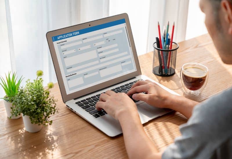 formulaire pour la carte grise