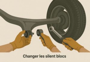 exemple de changement de silent blocs