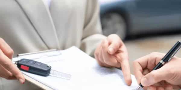 exemple de vente de voiture