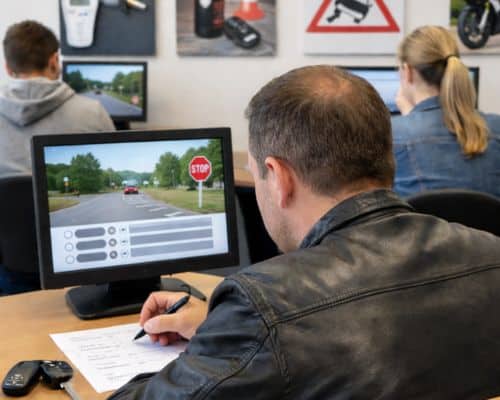 exemple d'examen du code de la route