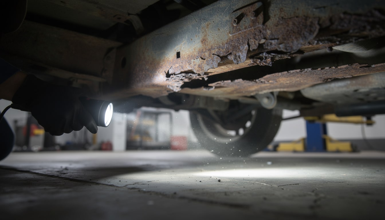 découvrez comment détecter et prévenir efficacement la corrosion pour maintenir l'état général de votre châssis en parfait état.