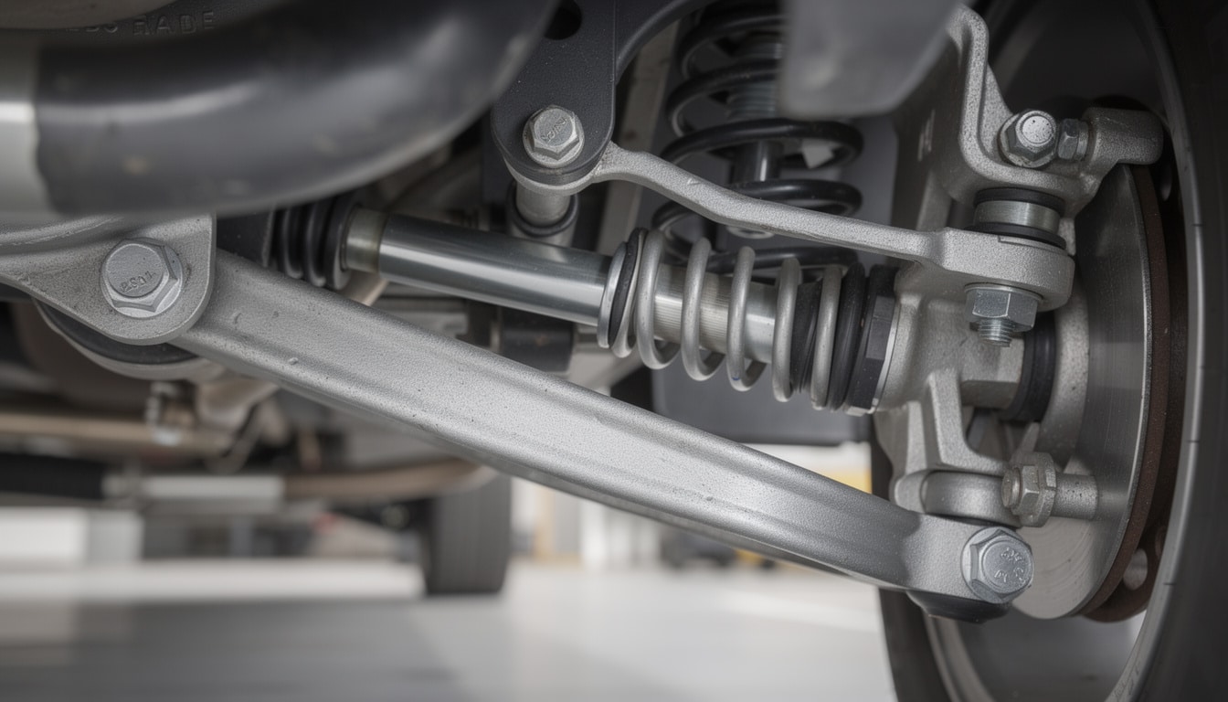 découvrez les causes, les risques et les solutions liés à une mauvaise attache des amortisseurs affectant le châssis et l'essieu, et apprenez comment garantir la sécurité et la performance de votre véhicule.