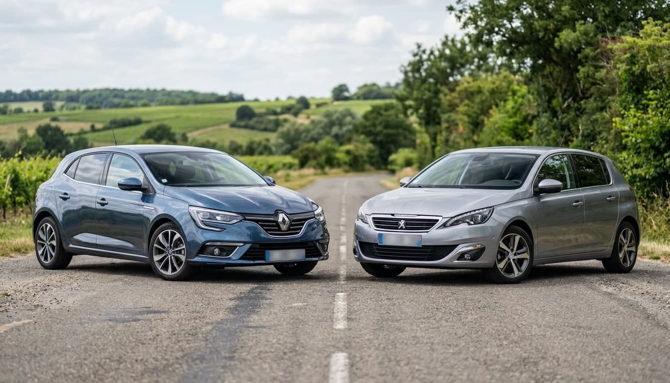 Image principale — Renault Mégane vs Peugeot 308 : laquelle choisir selon votre usage ?